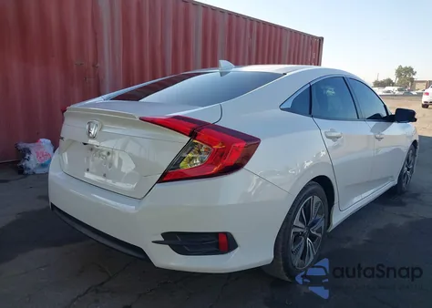 2017 Honda Civic Ex-L from USA, damaged, VIN 19XFC1F77HE211291